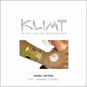 Klimt Jewell Tattoo Silver Ornament