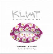 Klimt Temporary Lip Tattoos Pink Galaxy