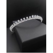 RoRo Bridal Hair Collection Tiara Zircon 30-0049