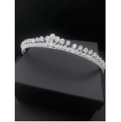 RoRo Bridal Hair Collection Tiara Zircon 30-0052