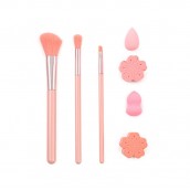 Anguoer Beauty Tools Σετ 2pcs Σφουγγάρι Μακιγιάζ & Καθαρισμού Προσώπου