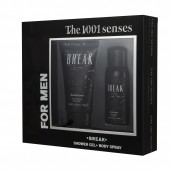 1001 Senses Αντρικό Gift Set Wood Shower Gel 150ml & Body Spray 100ml