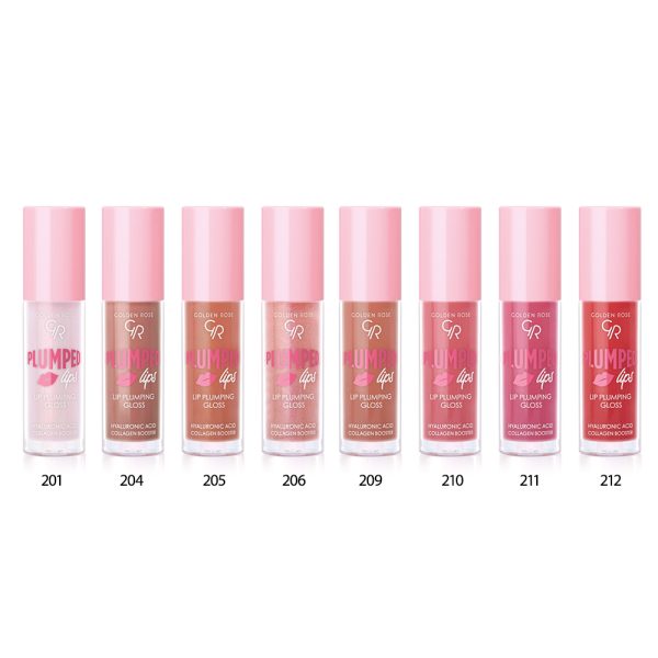 20-990640_2 Golden Rose Plumped Lips Lip Plumping Gloss