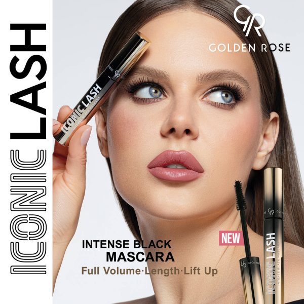 Golden Rose Iconic Lash Intense Black Mascara 9ml