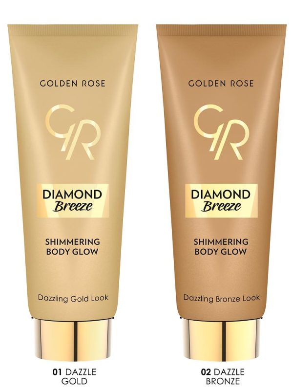 Golden Rose Diamond Breeze Shimmering Body Glow 75ml