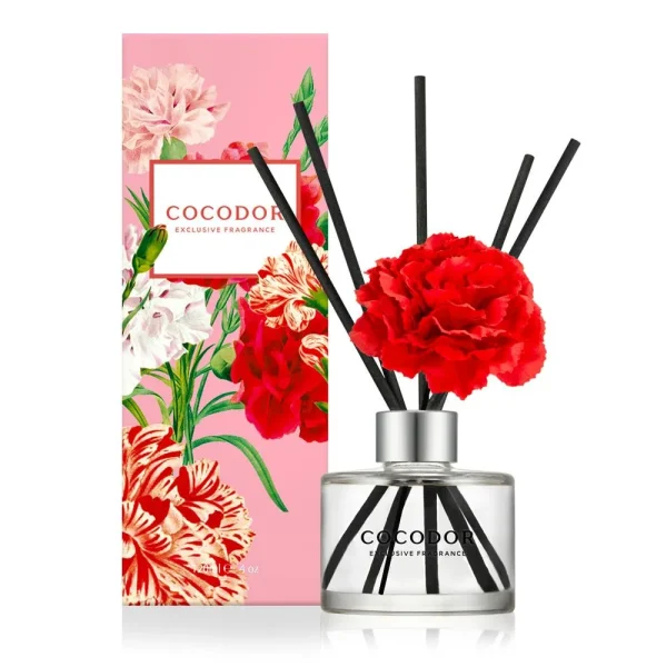Cocodor Carnation Diffuser Black Cherry 120ml 1 Cocodor Carnation Diffuser White Musk 120ml