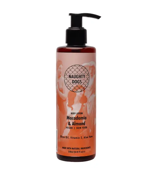 Naughty Dogs Body Lotion Macadamia Almond 250ml Naughty Dogs Body Lotion Macadamia Almond 250ml