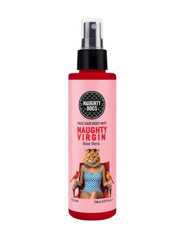 Naughty Dogs Face Hair Body Mist Virgin 150ml
