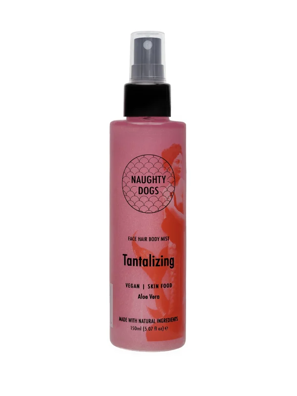 Naughty Dogs Face Hair Body Mist Shimmer Tantalizing 150ml