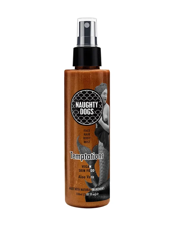 Naughty Dogs Face Hair Body Mist Temptations 150ml
