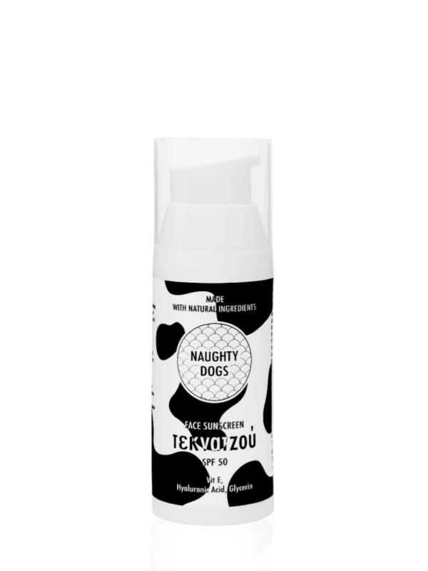 Naughty Dogs Face Sunscreen Τεκνατζού SPF50 50ml
