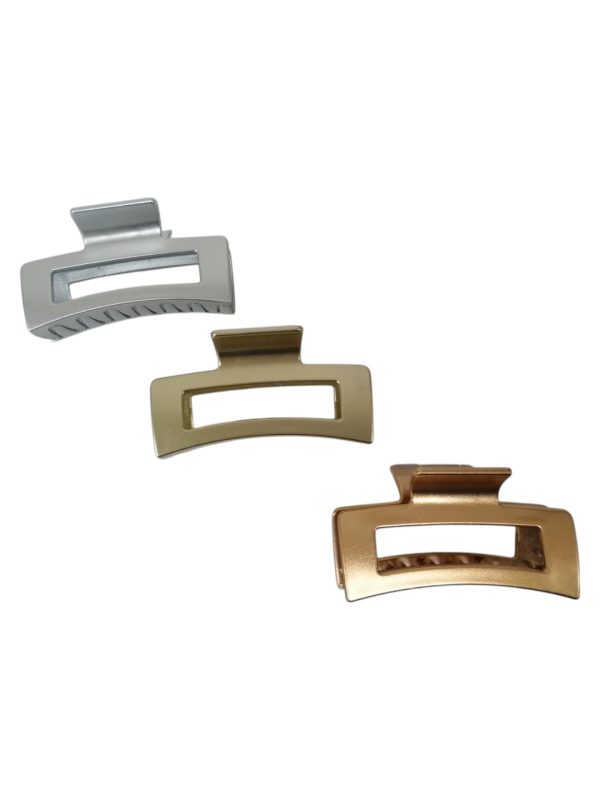 01-0120-1 RoRo Κλάμερ Μαλλιών Μεταλλικές Αποχρώσεις 8.5 cm