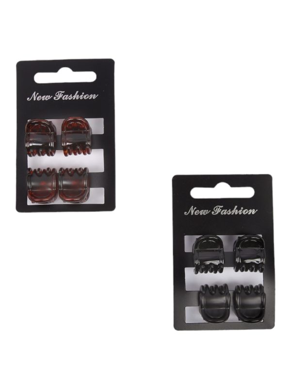 RoRo Κλάμερ Μαλλιών 1.5cm Σετ 4 τμχ