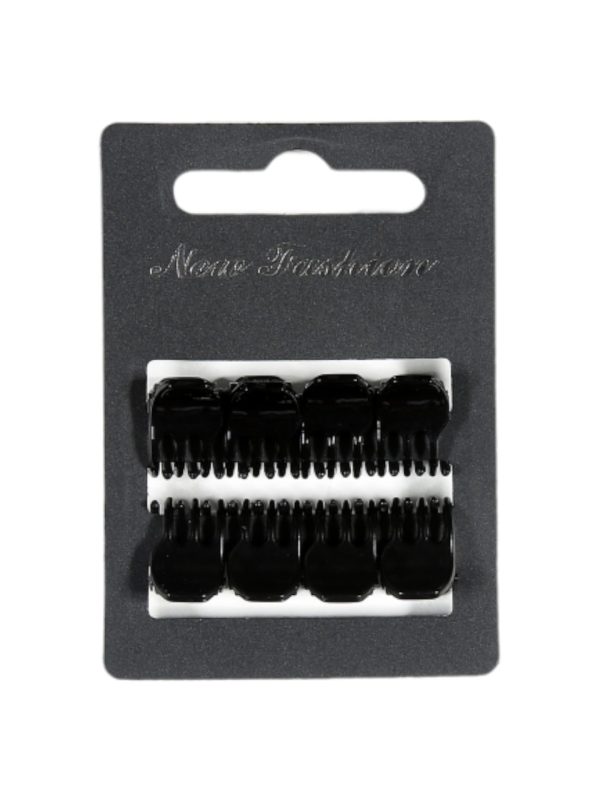 RoRo Κλάμερ Μαλλιών 1 cm Σετ 8 τμχ