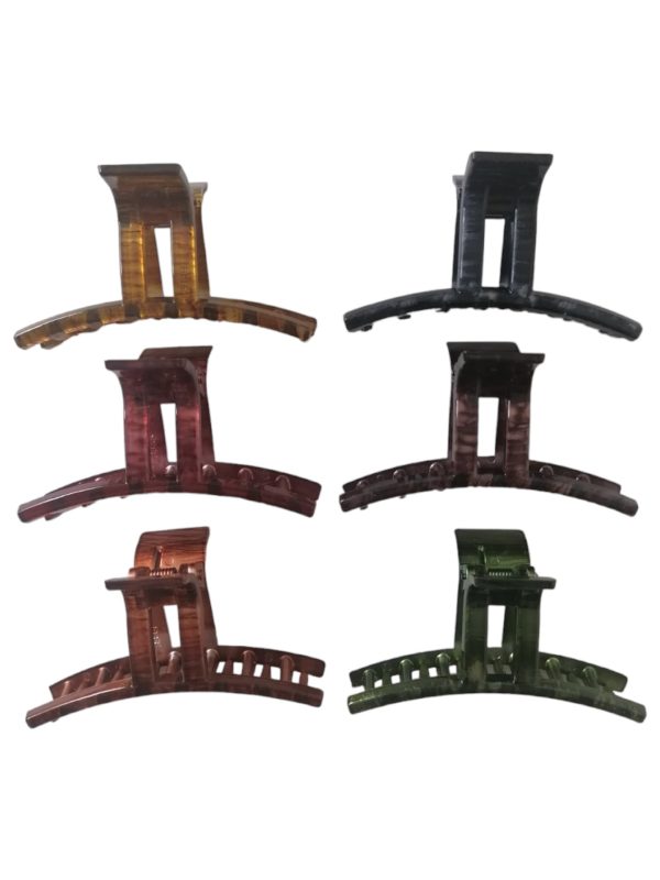 02-0173-1 Κλάμερ μαλλιών brush effect 8.5 cm