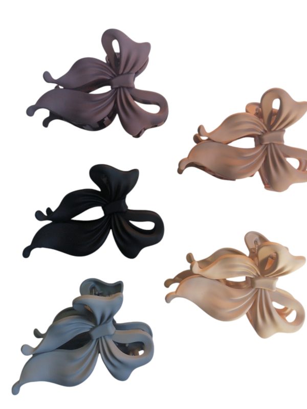 02-0255-1 Κλάμερ μαλλιών φιόγκος 10 cm