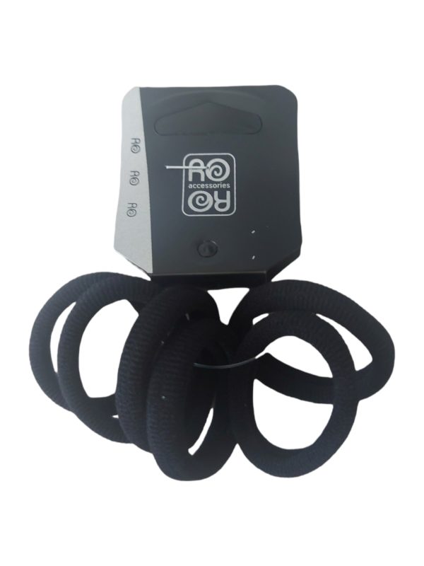 RoRo Λάστιχο Μαλλιών 2.5 cm Σετ 6 τεμ