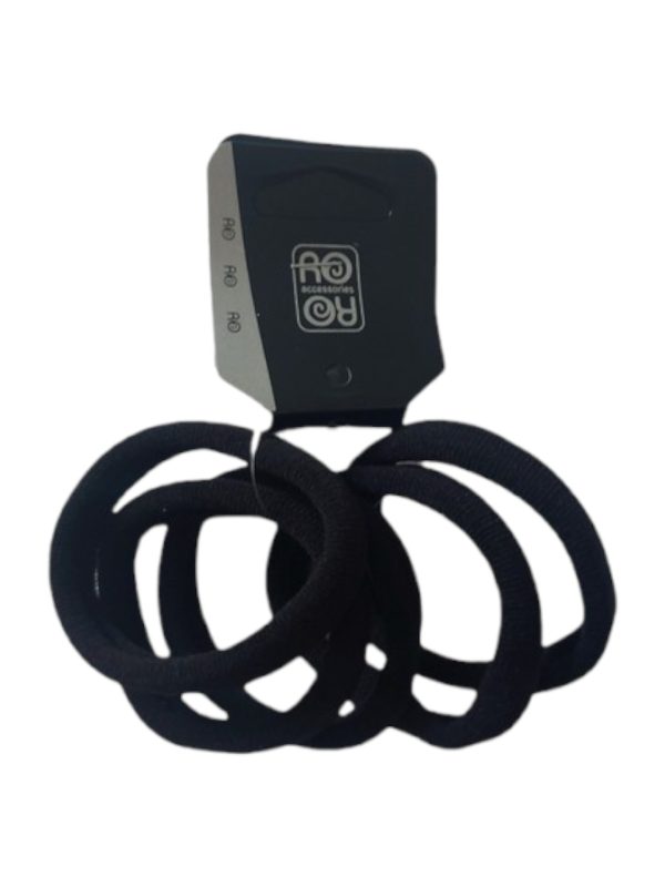 RoRo Λάστιχο Μαλλιών 3 cm Σετ 6 τμχ