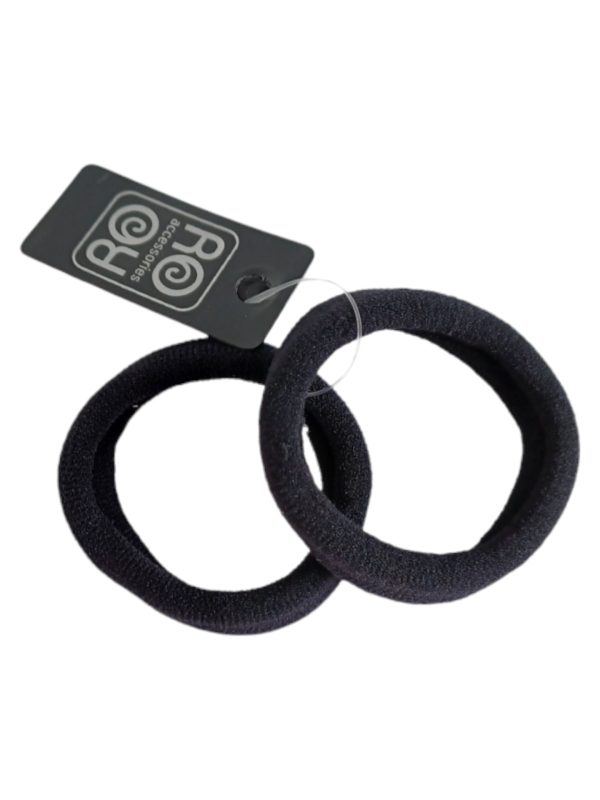 RoRo Λάστιχο Μαλλιών 3 cm Σετ 2 τμχ