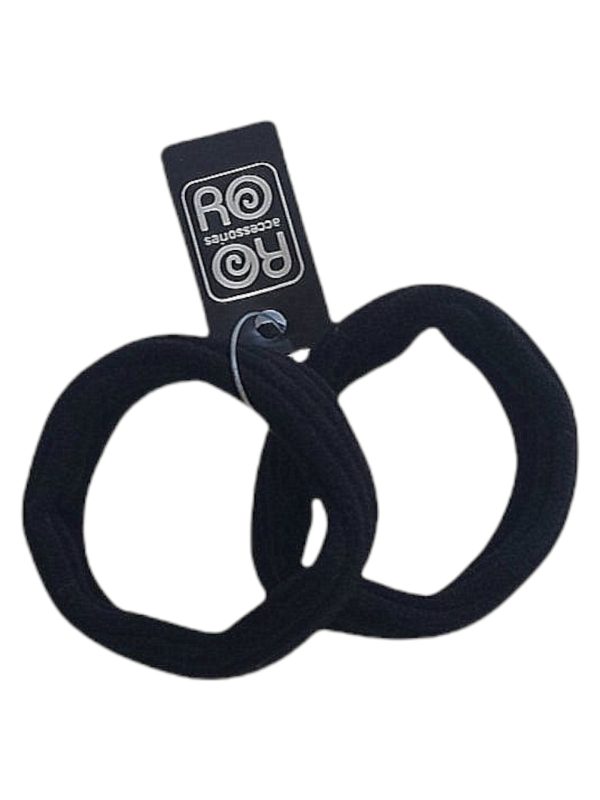 RoRo Λάστιχο Μαλλιών 4 cm Σετ 2 τεμ