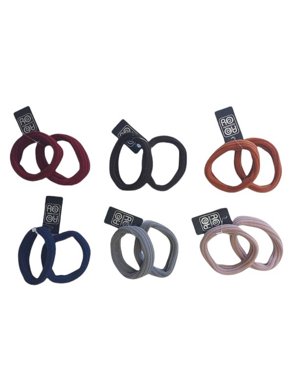 RoRo Λάστιχο Μαλλιών  Σετ 2 τεμ