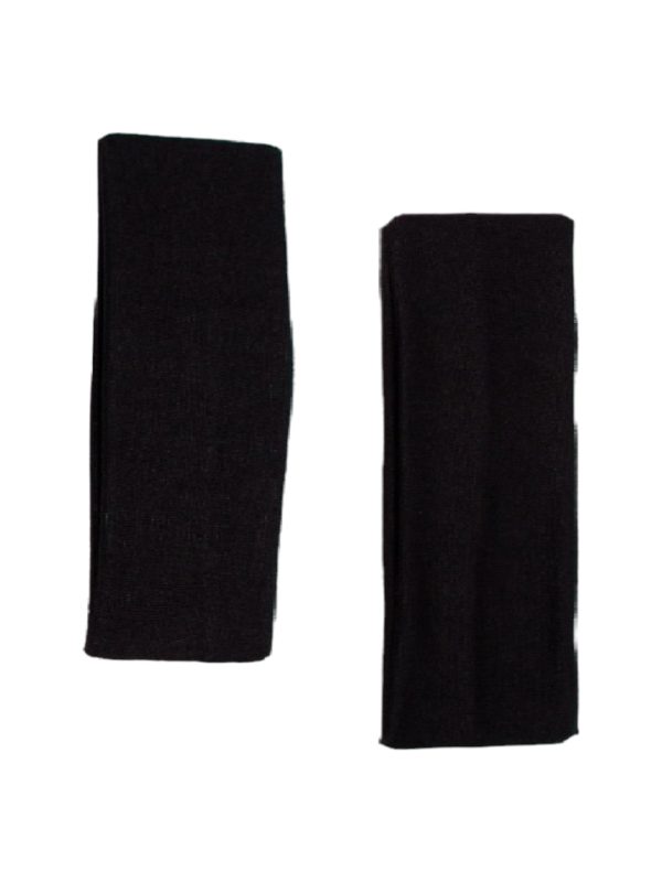 RoRo Κορδέλα Μαλλιών Μαύρη 9 cm