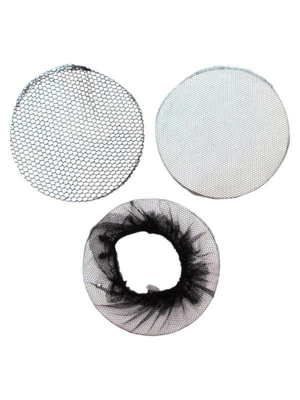 RoRo Φιλέ Για Κοτσάκι, Μαύρο