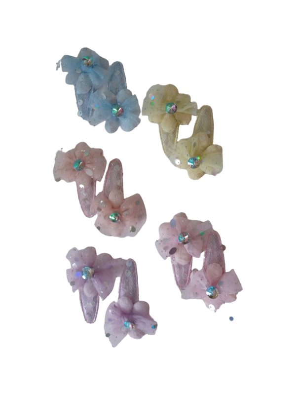 RoRo Παιδικό Κλικ Κλακ Μαλλιών Σετ 2 τεμ