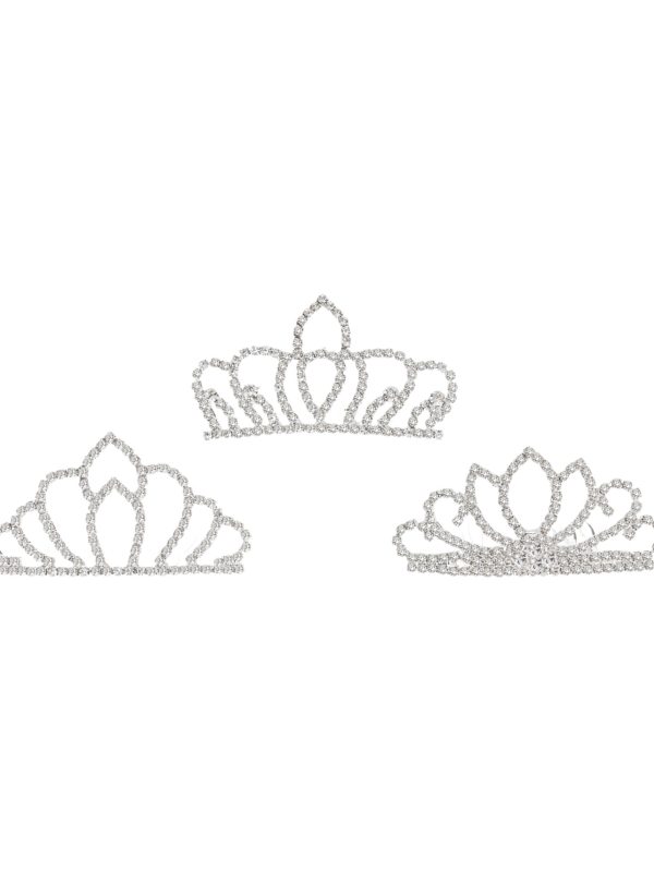 30-0019 RoRo Νυφικό Χτενάκι Μαλλιών Κορώνα 4.5/7*4 cm