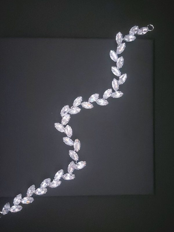 RoRo Νυφικό Headpiece Zircon 28 cm