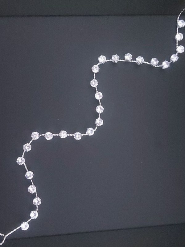 RoRo Νυφικό Headpiece Zircon 28 cm