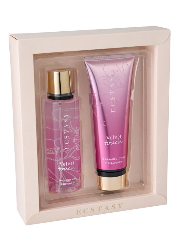 4109 Ecstasy Σετ Δώρου - Velvet Touch Body Cream 236ml + Body Mist 250ml