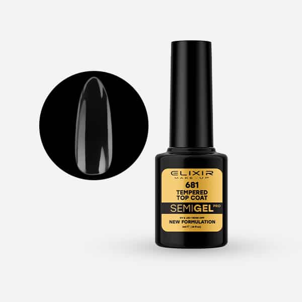 681-1 Elixir Ημιμόνιμο Βερνίκι 5ml – #681 (Tempered Top Coat)