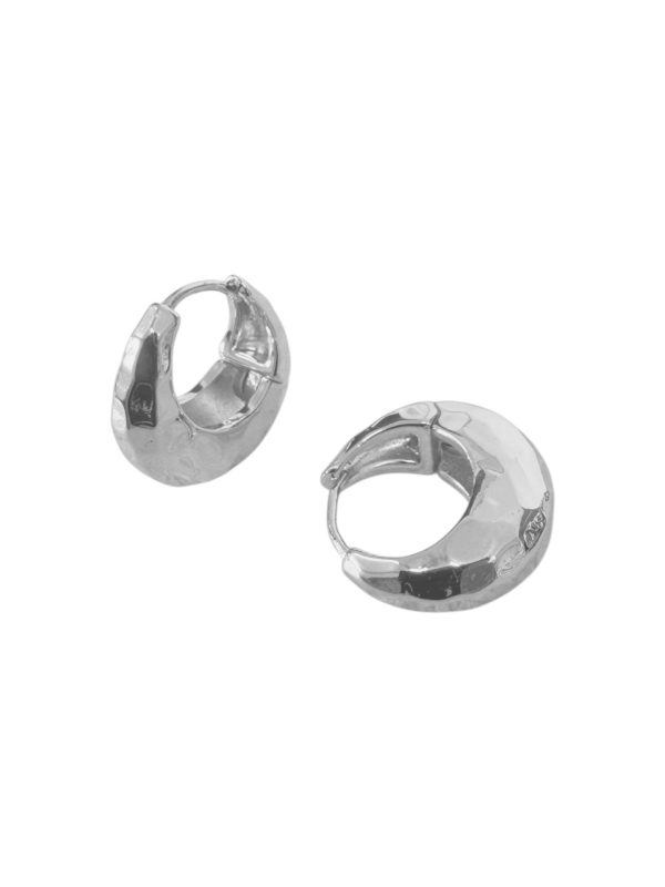 E1126-1 Σκουλαρίκια αυτιών κρίκοι 28mm