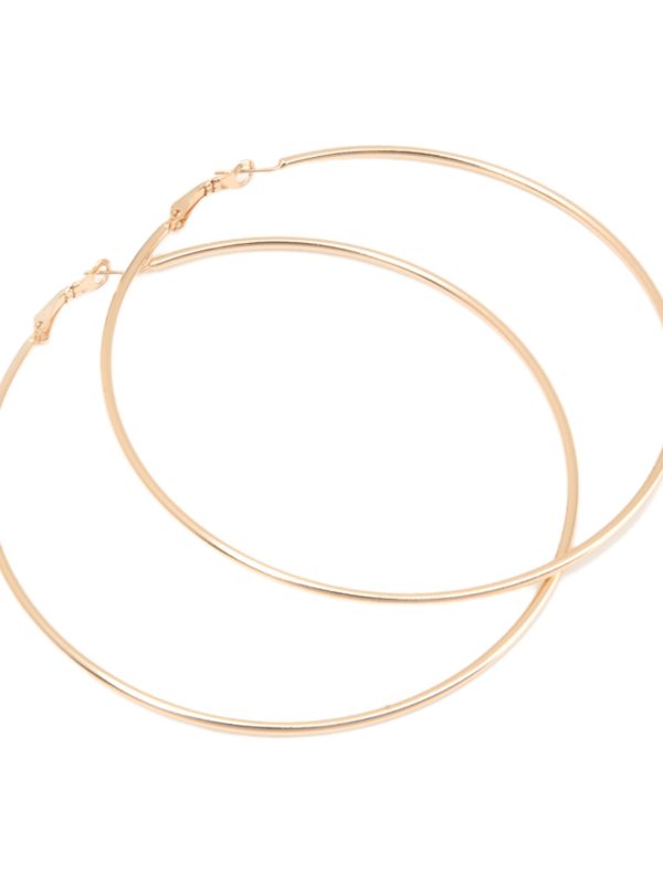 RoRo Σκουλαρίκι Κρίκος Χρυσός 90 mm