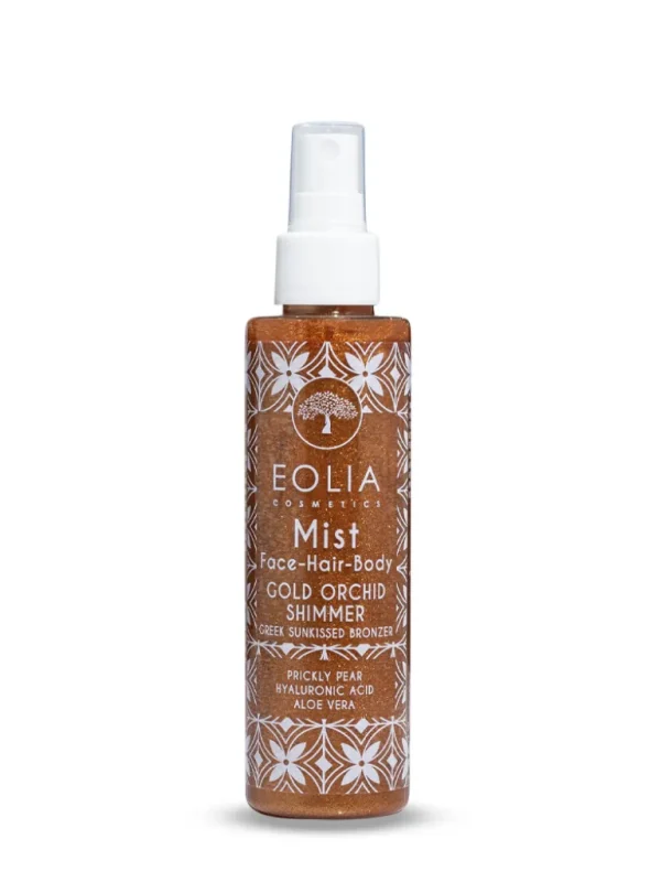Eolia Face Hair Body Mist Gold Orchid Shimmer 150ml