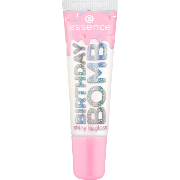 Essence Birthday Bomb Shiny Lipgloss 01 Cake My Day 10ml Essence Birthday Bomb Shiny Lipgloss 01 Cake My Day 10ml