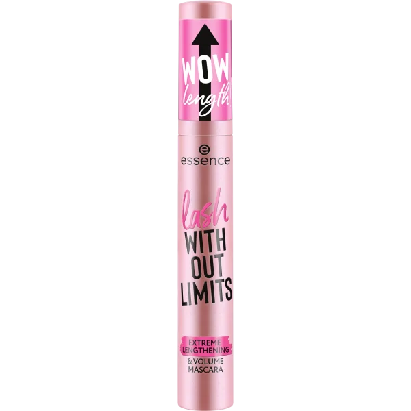 Essence Lash Without Limits Extreme Lengthening and Volume Mascara Black 13ml 1 Essence Lash Without Limits Extreme Lengthening and Volume Mascara Black 13ml