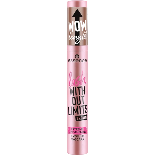 Essence Lash Without Limits Extreme Lengthening and Volume Mascara Brown 13ml 1 Essence Lash Without Limits Extreme Lengthening and Volume Mascara Brown 13ml