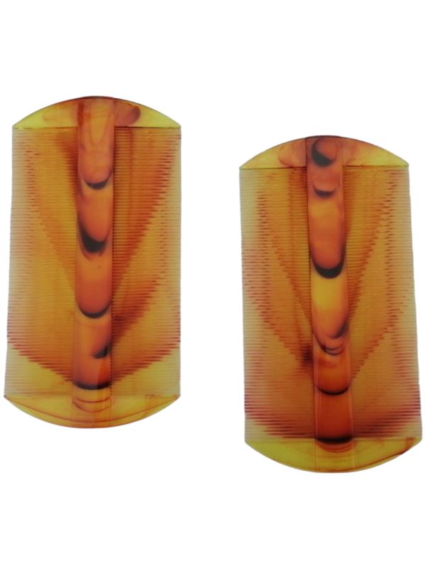 RoRo Χτένα Μαλλιών Τσέπης Σετ 2 τμχ