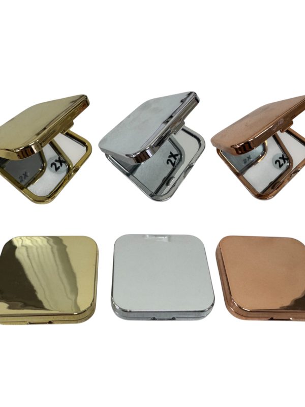 Καθρεφτάκι τσάντας-τσέπης διπλής όψεως