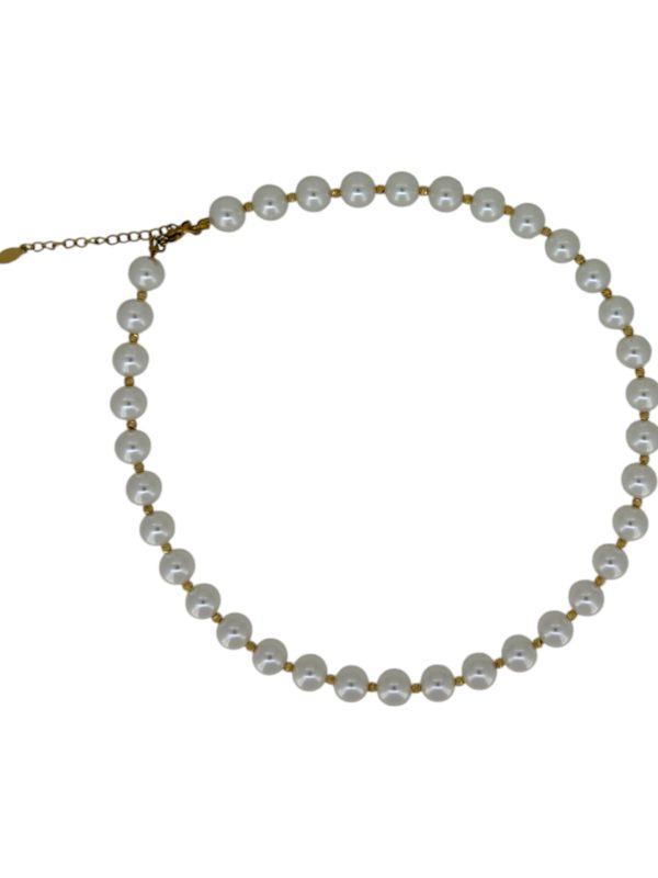 RoRo Γυναικείο Κολιέ Με Πέρλα 10mm