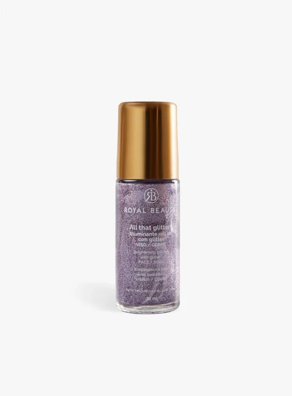 Royal Beauty All That Glitter! Illuminante roll-on con Glitter Viso Corpo 30ml -02 1 Royal Beauty All That Glitter! Illuminante roll-on con Glitter Viso Corpo 30ml -02