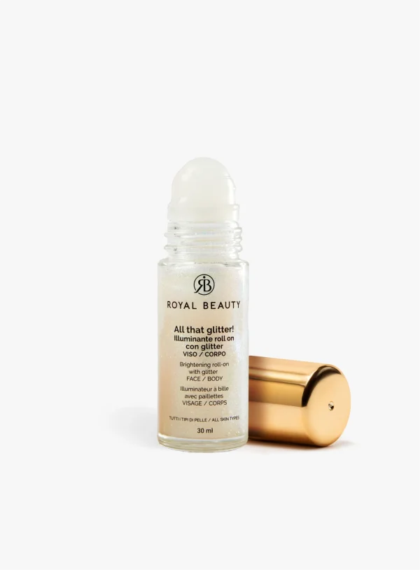 Royal Beauty All That Glitter! Illuminante roll-on con Glitter Viso Corpo 30ml -03 2 Royal Beauty All That Glitter! Illuminante roll-on con Glitter Viso Corpo 30ml -03