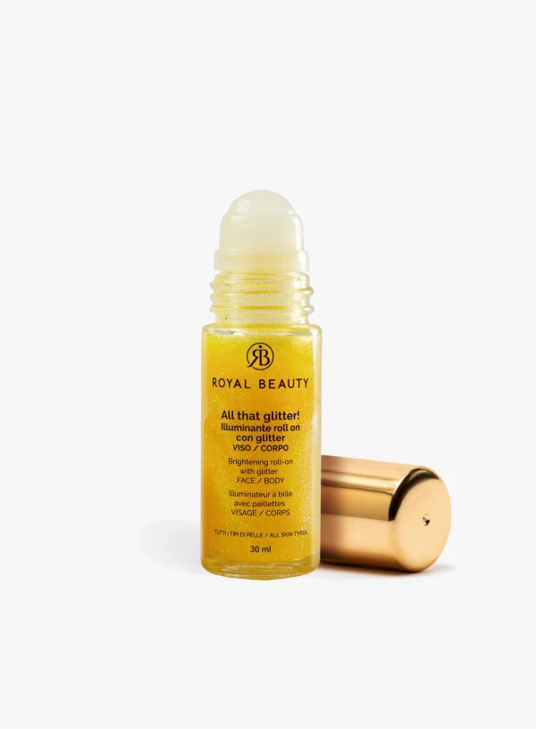 Royal Beauty All That Glitter! Illuminante roll-on con Glitter Viso Corpo 30ml -04 2 Royal Beauty All That Glitter! Illuminante roll-on con Glitter Viso Corpo 30ml -04