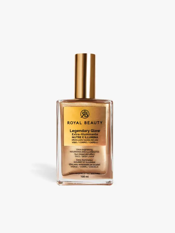 Royal Beauty Legendary Glow Extra Illuminante Dry Oil Nuance Light Gold 100ml