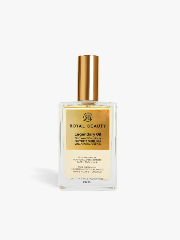 Royal Beauty Legendary Oil Multifunzione Viso Corpo Capelli 100ml -01