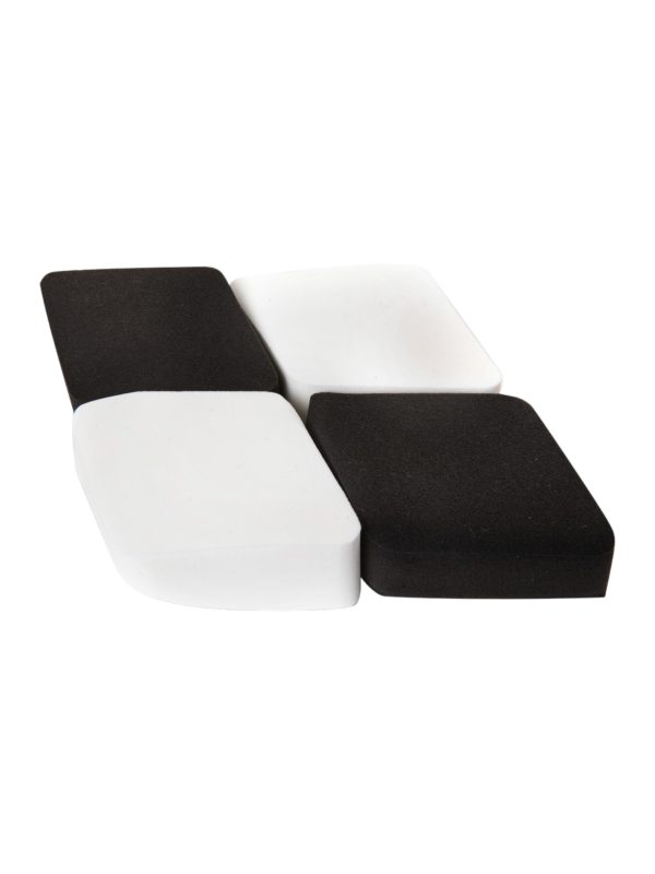 RoRo Σφουγγαράκι Make Up Σετ 4τμχ