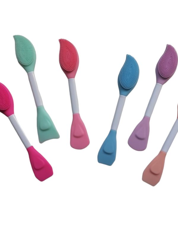 RoRo Πινέλο Μάσκας Διπλών Κεφαλών Σιλικόνης TL198