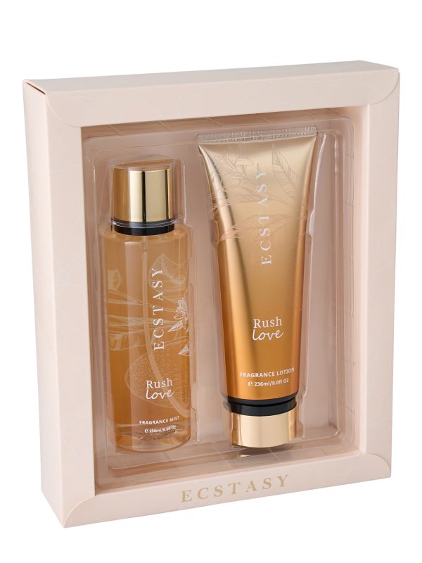 ΣΔ4108 Ecstasy Σετ Δώρου - Rush Love Body Cream 236ml + Body Mist 250ml